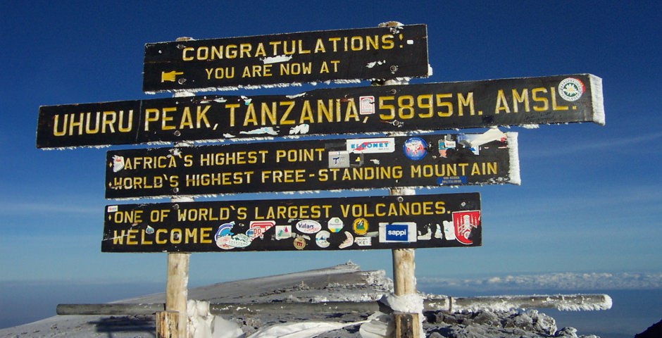 Kilimanjaro beklimmen Kilimanjaro beklimmen