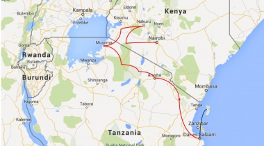 Trucksafari van Nairobi naar Dar es Salaam en Zanzibar (15 dagen) Trucksafari van Nairobi naar Dar es Salaam en Zanzibar (15 dagen)